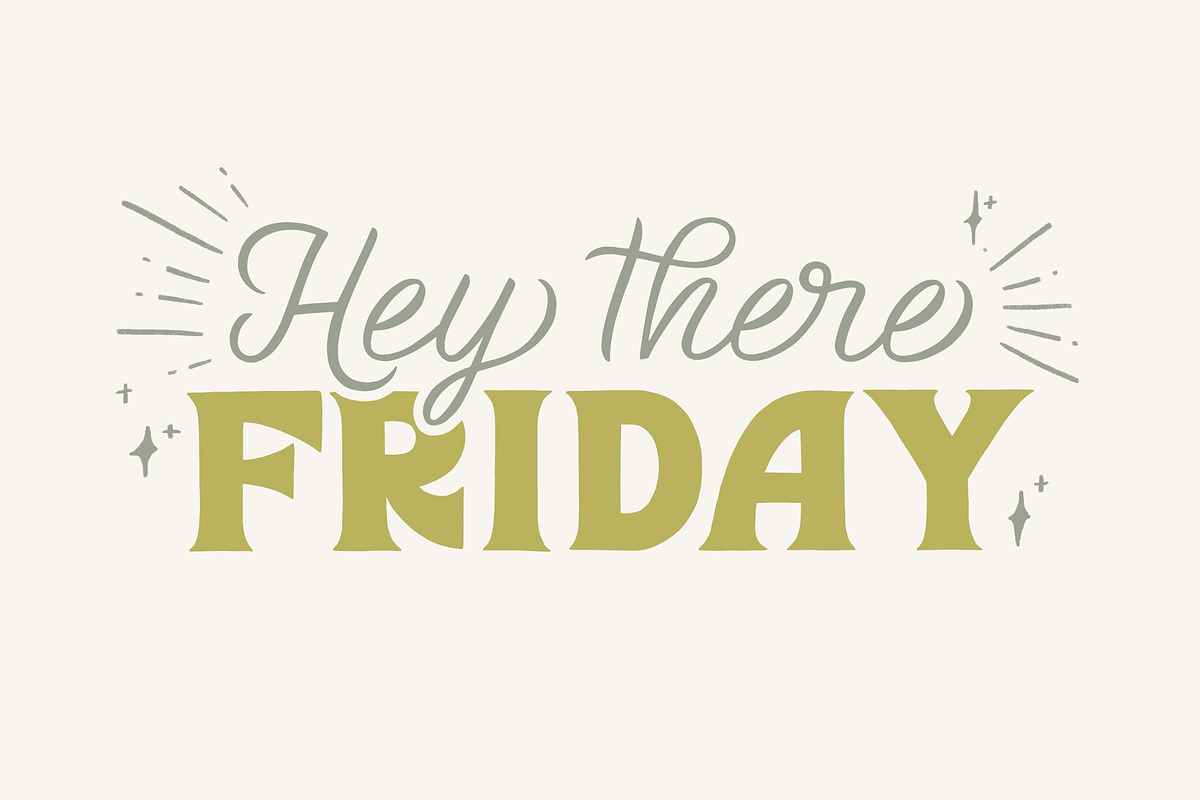 Herb Garden Font Trio, a Sans Serif Font by Rachel Kick (Photo 5 of 16)