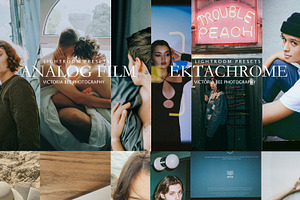 750 LIGHTROOM PRESETS ANALOG FILM