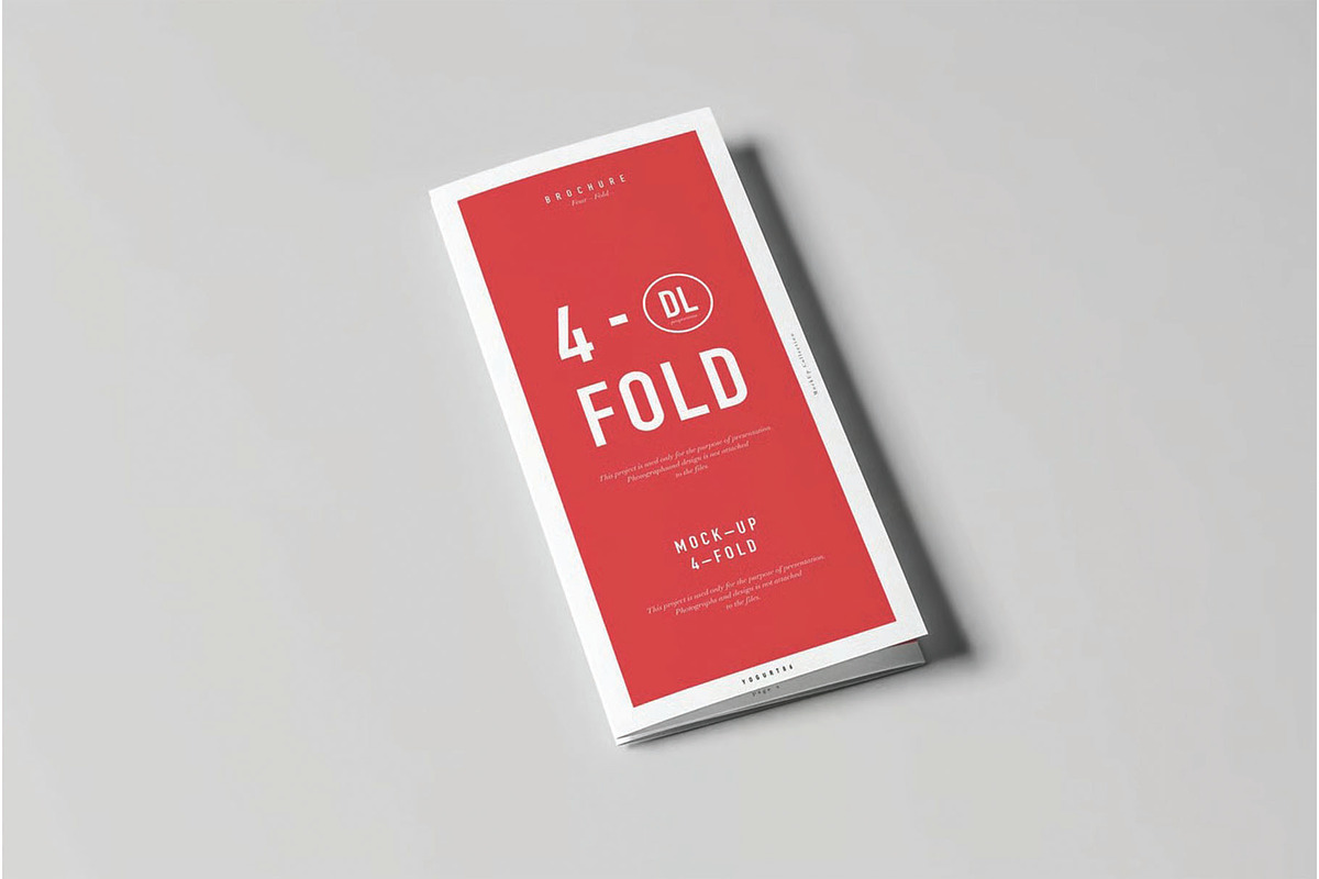 4xDL Brochure Mockup, an Advertising Mockup by DesignRushMarket (Photo 3 of 9)