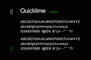 Quicklime Modern Sans Serif Font, a Sans Serif Font by UICreative (Thumbnail 10 of 13)