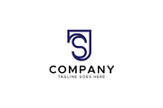 JS letter outline logo design, a Branding & Logo Template by Amadul11 (Thumbnail 2 of 5)