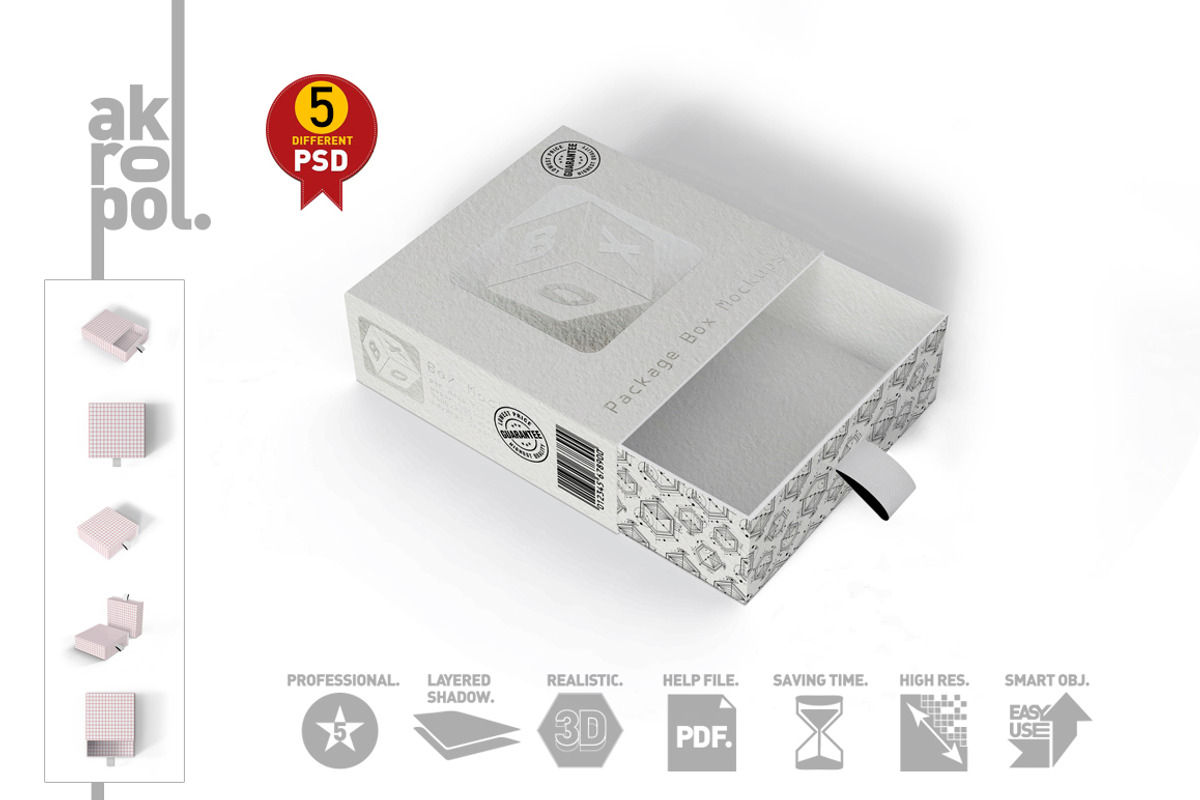 squarebox Mock Up, a Cups & Container Mockup by akropol (Photo 13 of 15)
