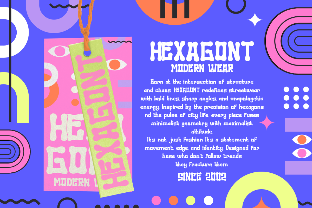 Puffsy Round - Rounded Quirky Font, a Font by PutraCetol Studio (Photo 4 of 5)