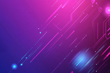 Bright, vibrant abstract art, a Photo by Beautiful things
