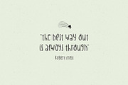 Quirky Handwritten Font Cute Flowers, a Handwritten Font by Kaya Fonts (Thumbnail 22 of 32)