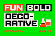 Fecorald, a Sans Serif Font by graphicook (Thumbnail 2 of 10)