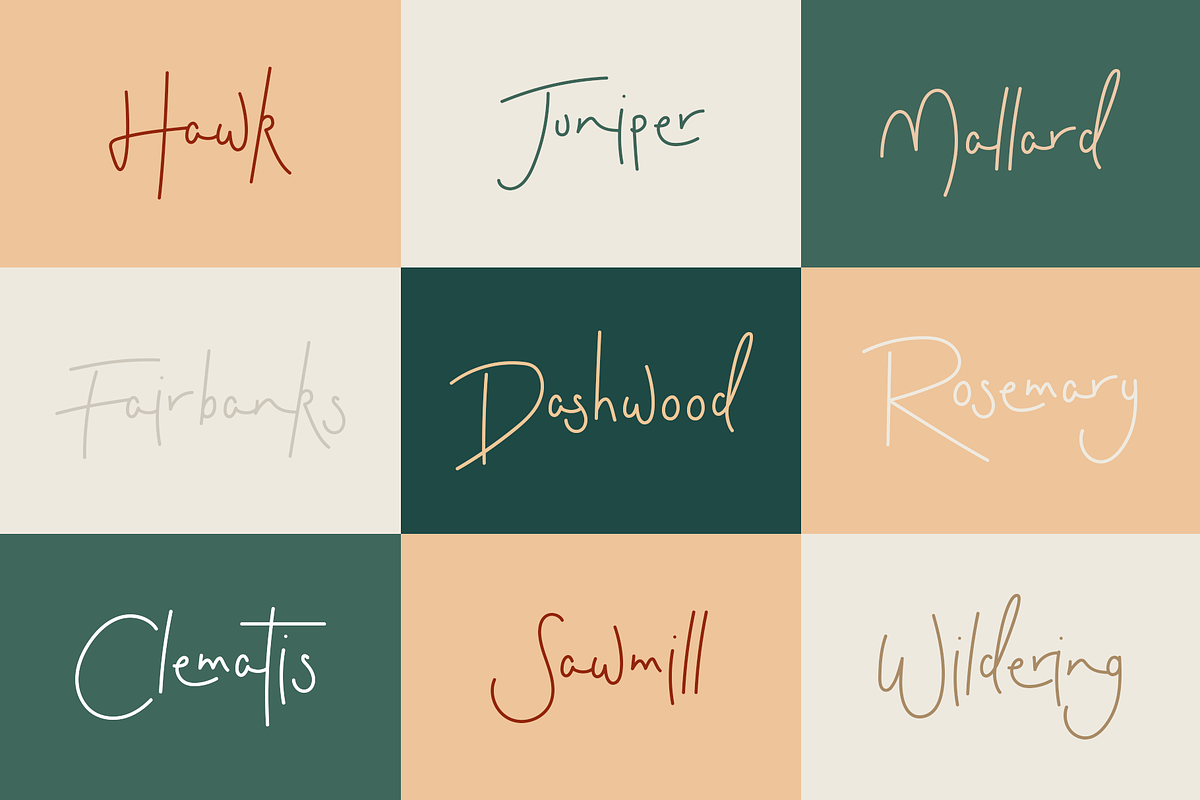 Dashwood Font preview 6