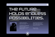 Keylinx – Futuristic SciFi Display, a Sans Serif Font by Drizy (Thumbnail 7 of 10)
