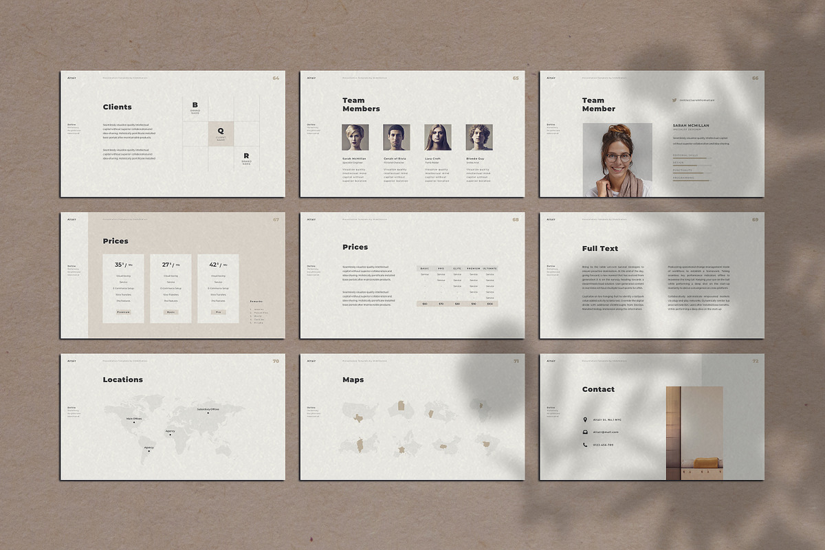 Altair Keynote Brand Guideline, a Presentation Template by SlideStation (Photo 18 of 18)