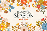 Blooming Season. Flowers & Patterns, a Decorative Illustration by EltaMaxArt (Thumbnail 1 of 14)