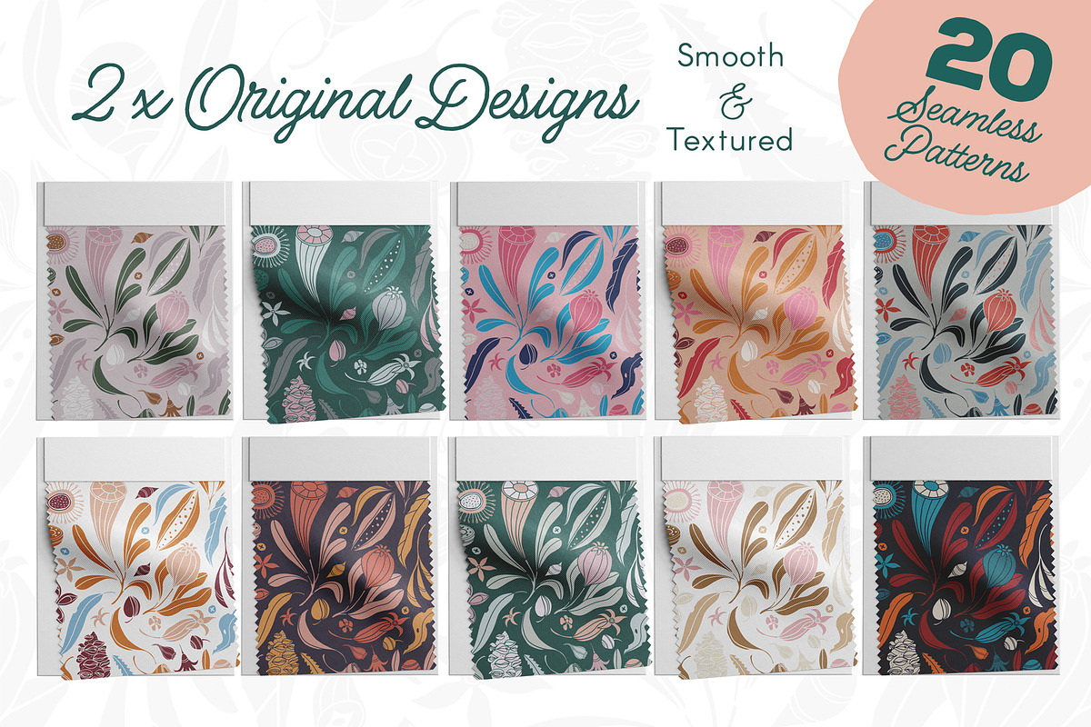 Australian Bush Florals Vector Set, a Pattern Graphic by rouxsupplyco (Photo 2 of 13)