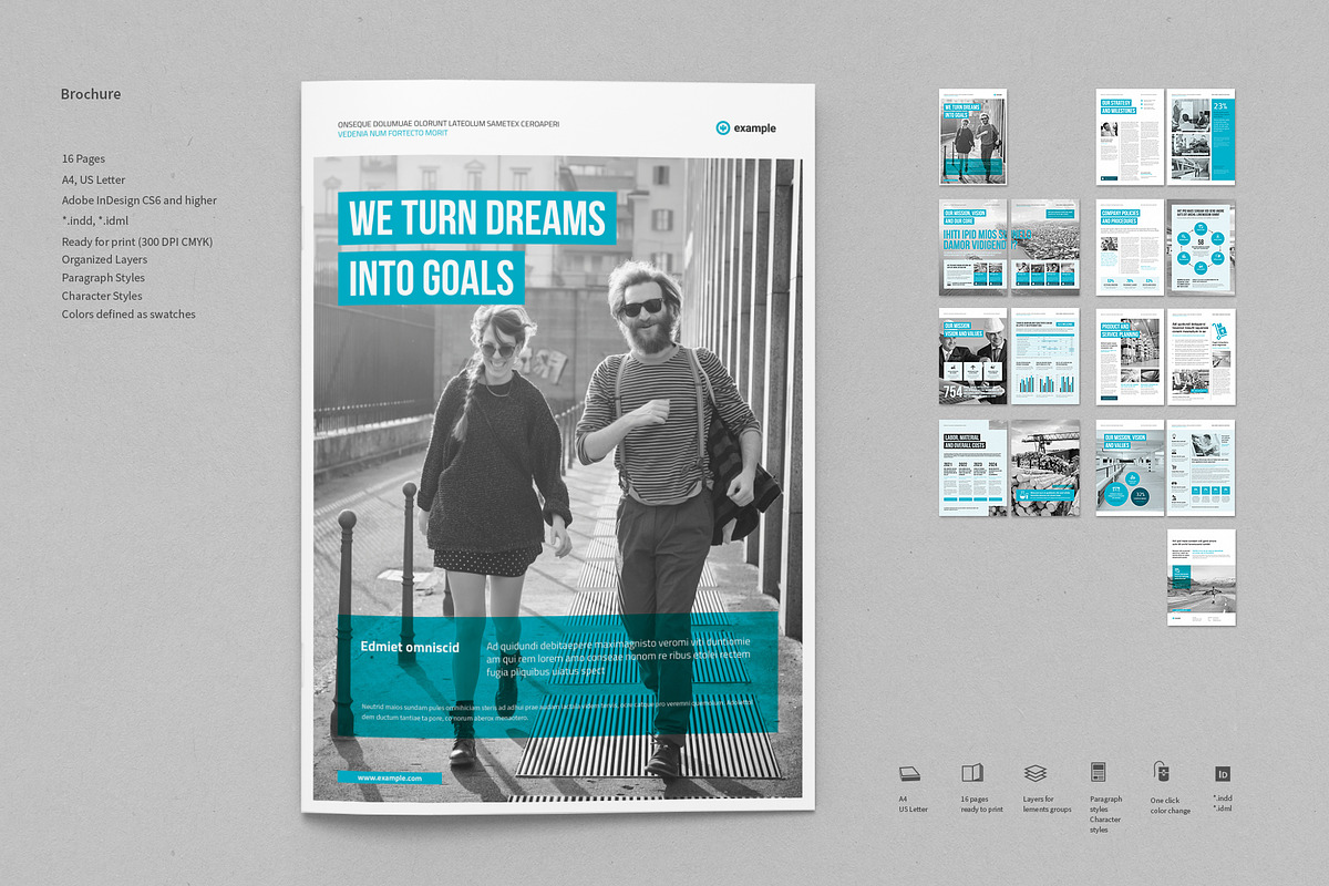 Corporate Brochure, a Brochure Template by TypoEdition (Photo 1 of 5)