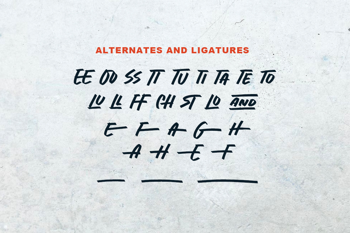 Honest Punch - Quotable Bold Font, a Font by Sarid Ezra (Photo 9 of 11)