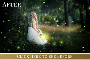 Forest Fireflies photo overlays, a Graphic by BrownLeopard (Thumbnail 5 of 7)