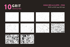 Vintage Grit Vector Textures