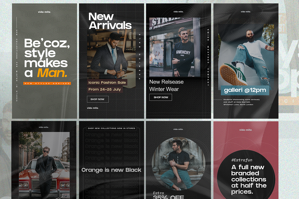 Hexagon Social Media Package, a Social Media Template by Fluto Creative Studio (Photo 5 of 7)