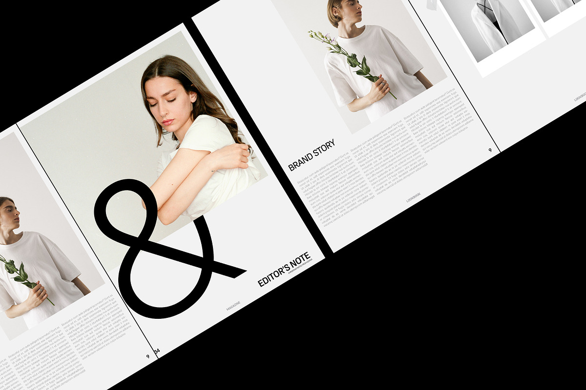 Minimalist Lookbook Magazine, a Magazine Template by Templeste (Photo 6 of 10)