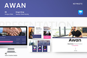 Awan – Business Keynote Template, a Presentation Template by Dens Creative Studio (Thumbnail 1 of 6)
