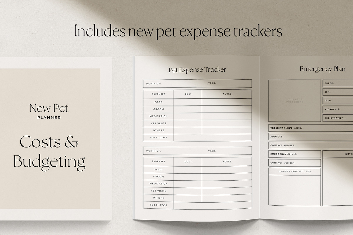 New Pet Planner Canva, a Presentation Template by HelloKarla (Photo 7 of 9)