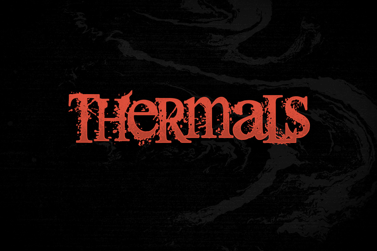 Thermals - Horror Font, a Font by The Branded Quotes (Photo 1 of 4)