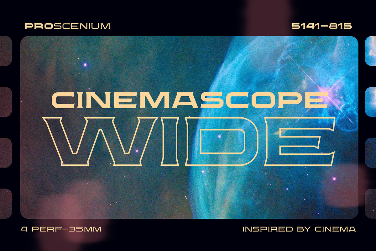 Proscenium Serif - A Widescreen Font, a Serif Font by Wingsart Studio (Photo 5 of 14)