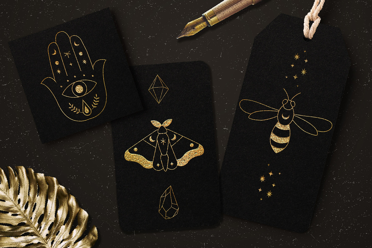 30 Magical Symbols | SVG, PNG & EPS, an Illustration by Oh so Lively (Photo 2 of 4)