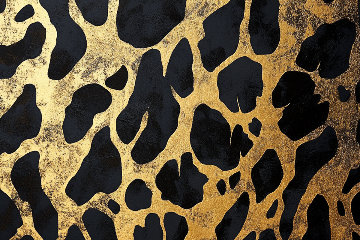 Gilded Panther Shadows, a Background Graphic by Printable Treasure (Photo 3 of 3)