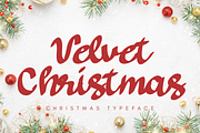 Velvet Christmas is Script font, a Script Font by Brown Cupple (Thumbnail 1 of 12)