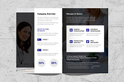 Company Profile Brochure Template, a Brochure Template by White Graphic (Thumbnail 3 of 11)