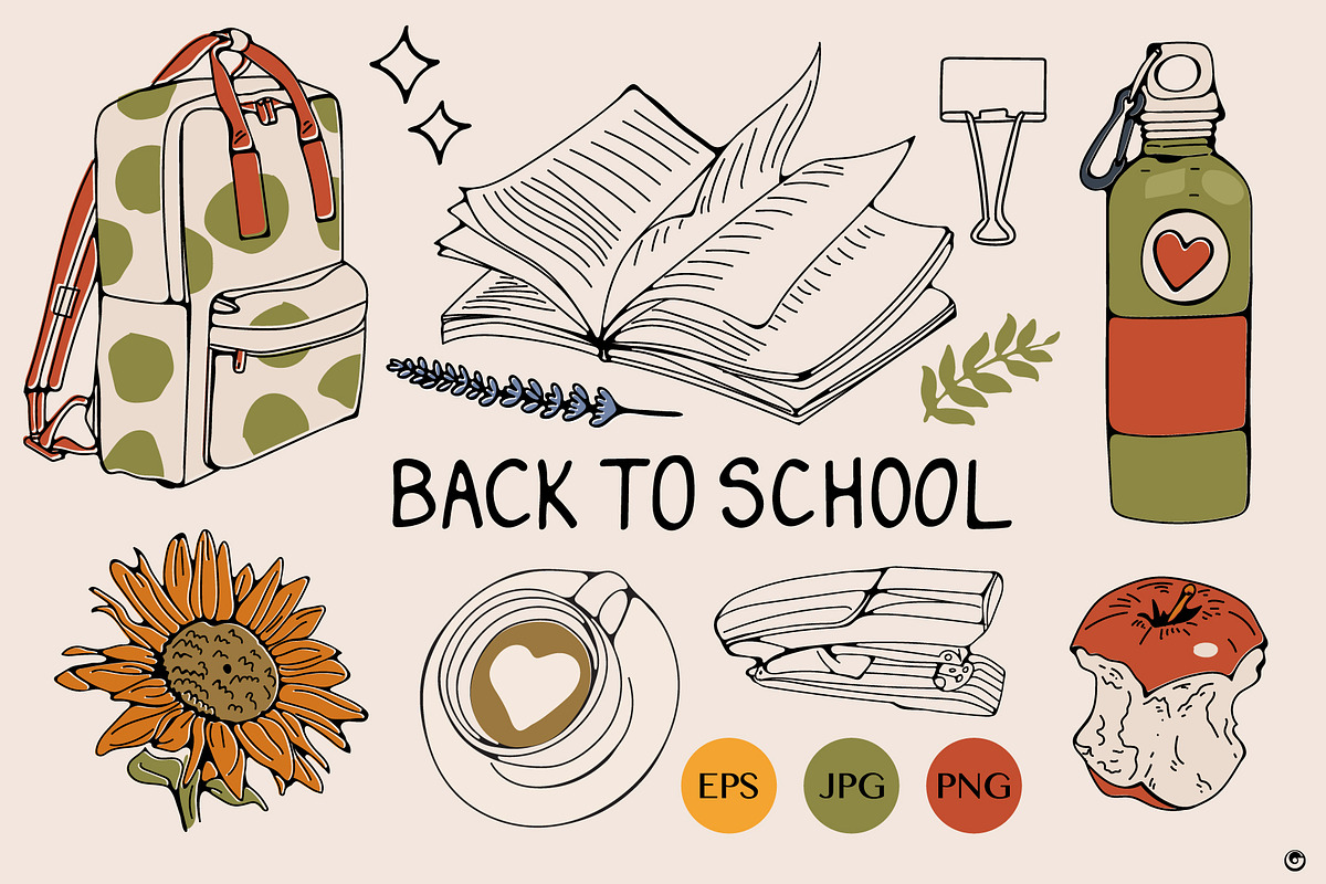 Back to school, an Object Illustration by Olillia (Photo 1 of 5)