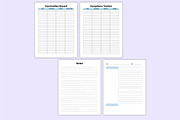 2025 Medical Planner Bundle Canva, a Stationery Template by Mustafiz (Thumbnail 7 of 7)