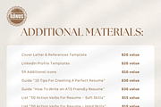 Academic Resume Template, a Resume Template by OkiDocs Resume Templates (Thumbnail 4 of 11)