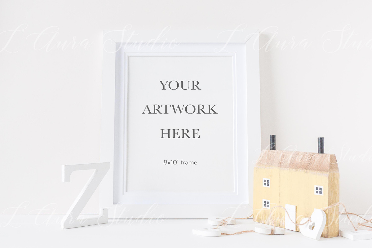 Nursery frame mockup bundle - 8x10'', a Print Template by L'Aura Studio (Photo 7 of 7)