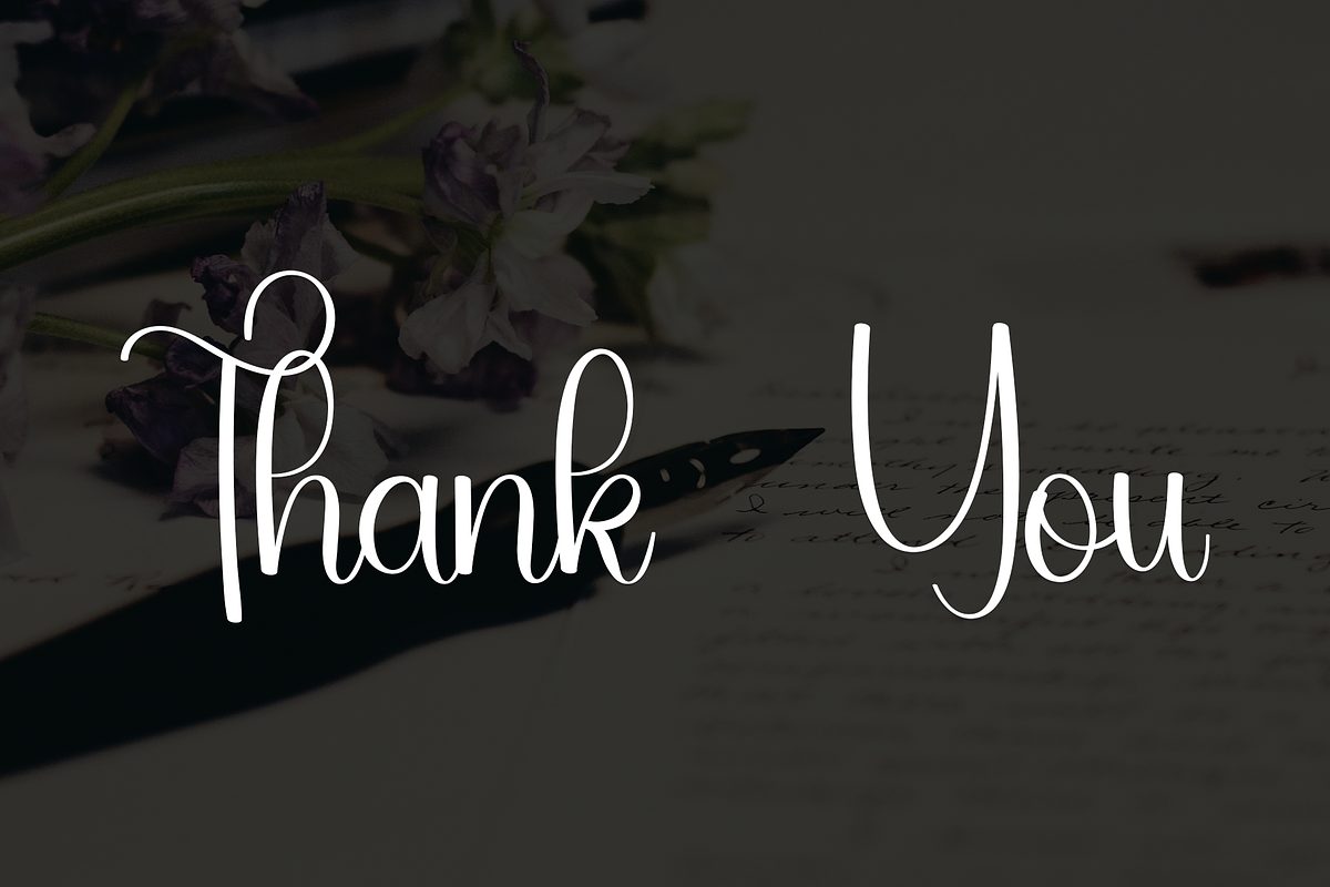 Beautiful Handwriting, a Handwritten Font by FreshTypeINK (Photo 7 of 7)