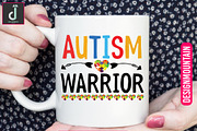 Autism warrior png design, a Graphic by Designmountain (Thumbnail 3 of 4)