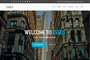 ESSEN - Responsive Website Template, a Bootstrap Template by Reviant Web Experts (Thumbnail 1 of 4)