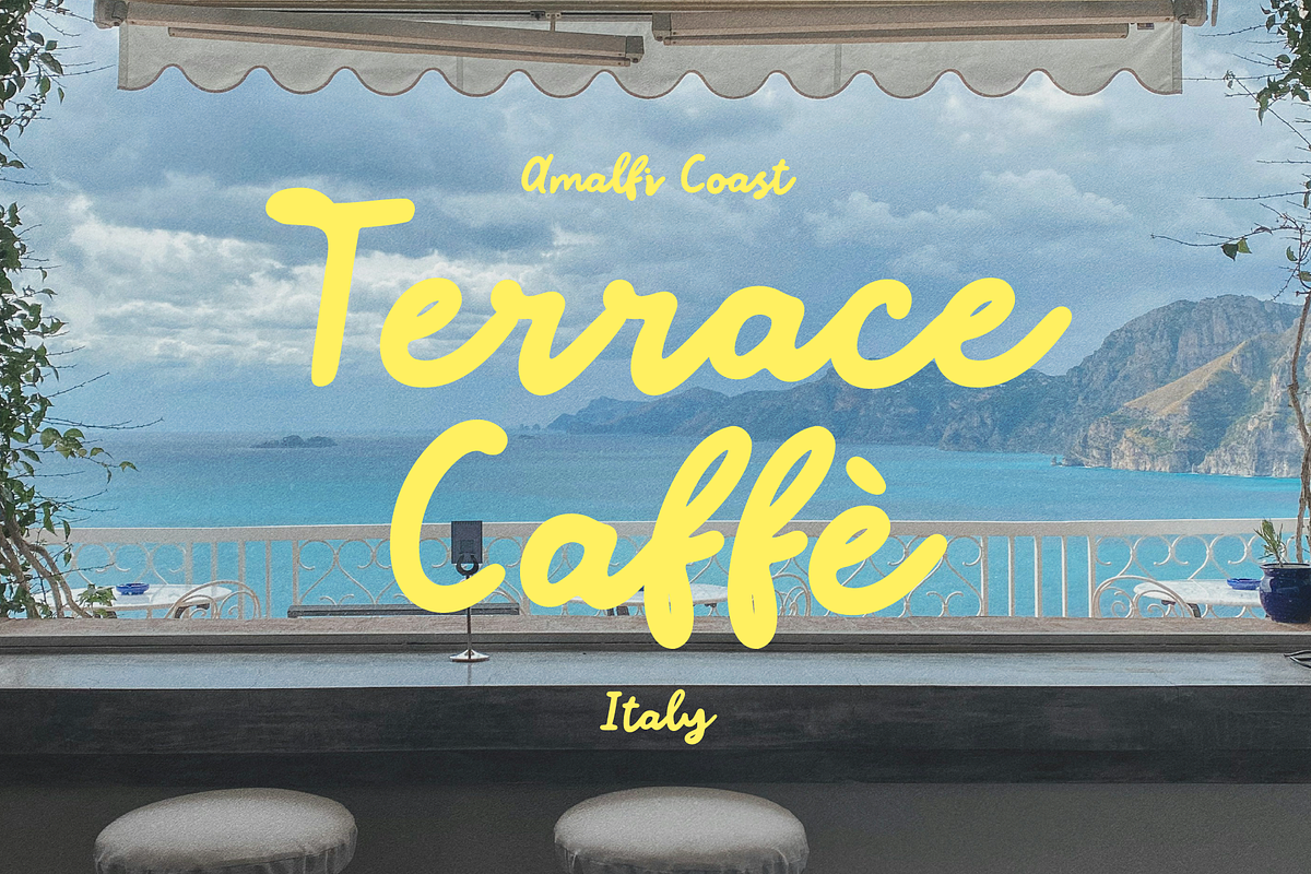 Amalfi - Coastal Summer Retro Script, a Script Font by Kaya Fonts (Photo 23 of 39)
