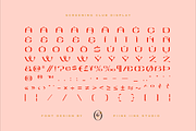 Screening Club Display, a Sans Serif Font by PiiNK iiNK STUDiO (Thumbnail 3 of 12)