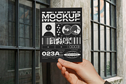 Hand Holding Blank Card Mockup, an Advertising Mockup by PopotLane (Thumbnail 2 of 5)