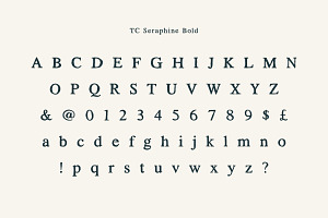 Seraphine Serif Font Family