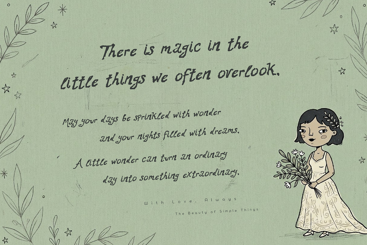 Wanipro Fercro - Made of Dreams, a Handwritten Font by HypeWorksCo (Photo 9 of 14)