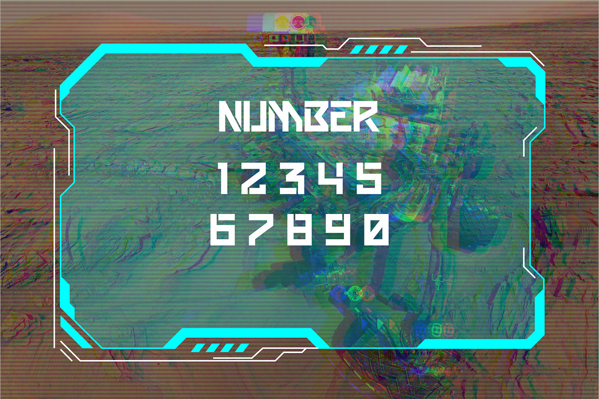 The Savior | Futuristic Font preview 5