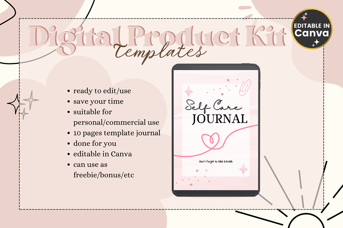 Digital Product Kit Templates, a Templates & Theme by bellaROSEworkshop (Photo 6 of 10)