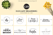640 Premade Logos Mega Bundle, a Branding & Logo Template by XpertgraphicD (Thumbnail 21 of 109)