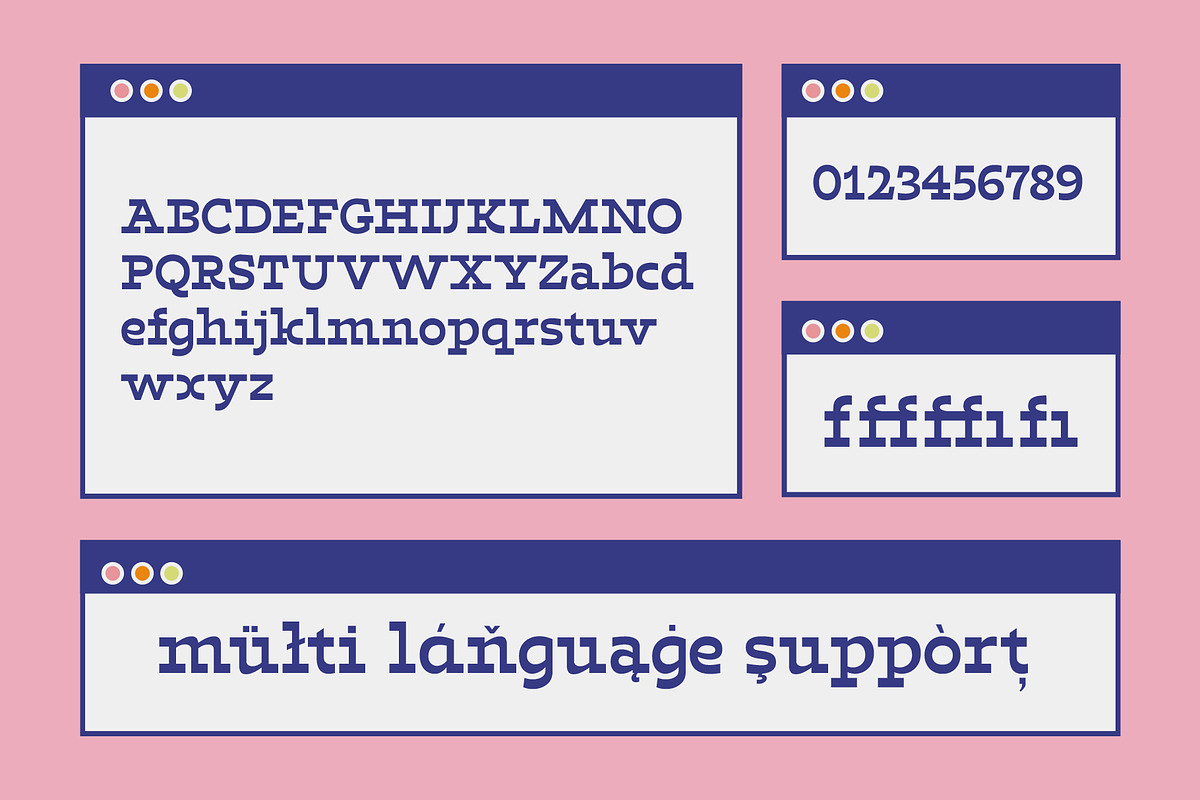 ED Rampion Slab, a Slab Serif Font by Emyself Design (Photo 3 of 12)