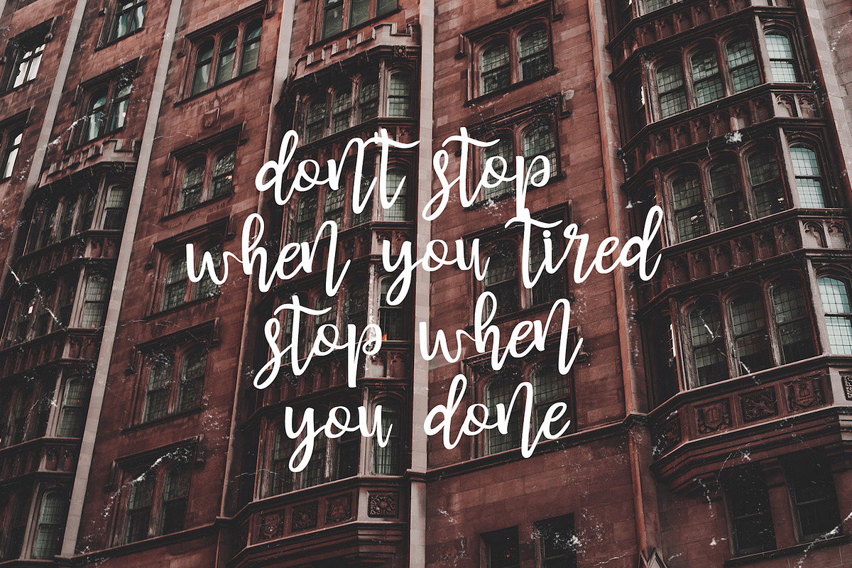 Basuhed - Handwritten Font preview 2
