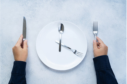 Intermitted farsting diet concept, a Food & Drink Photo by Neirfy
