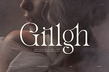 Gillgh Elegant Serif Font