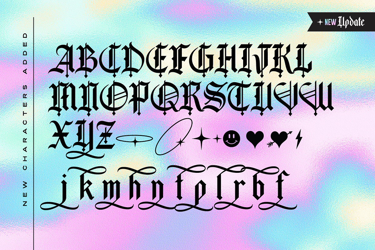 Wild Star Font Duo (New Update!), a Blackletter Font by Sam Parrett (Photo 8 of 11)