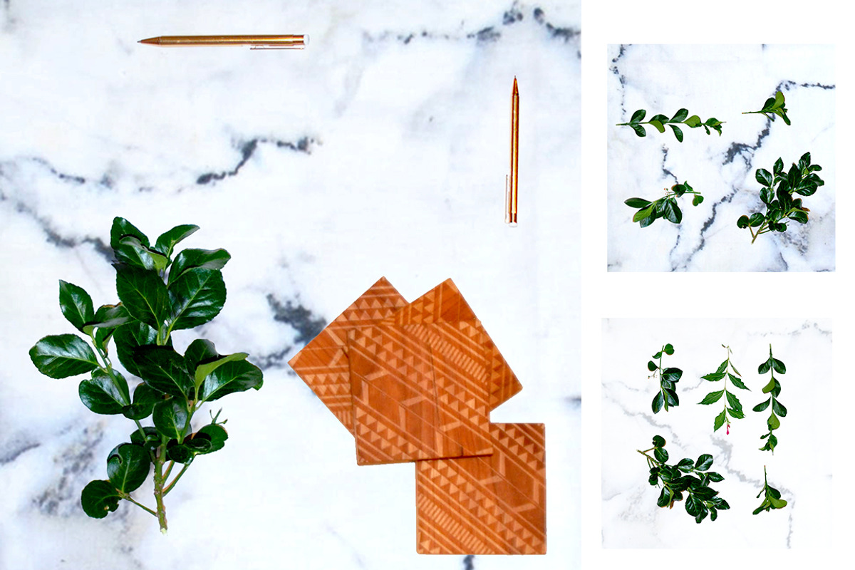 Greenery Leaf + Marble Mockup Pack, a Product Mockup by Aloha Philly (Photo 4 of 6)